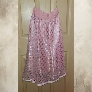 Me 2 Magic Pink Lace Midi Skirt - Small